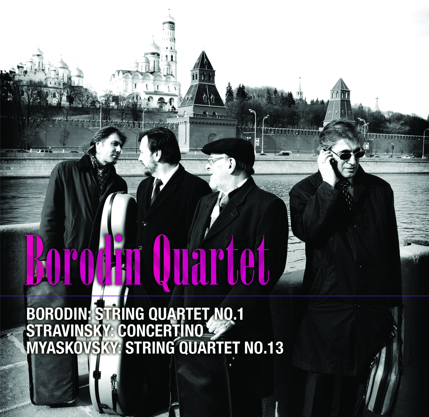 Borodin: Quartet No. 1 / Stravinsky: Concertino / Myaskovsky: Quartet No. 16